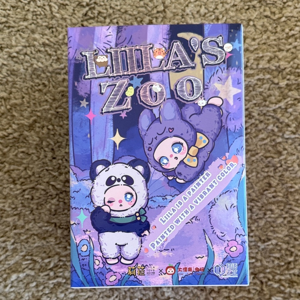 Liila’s Zoo Liila Is A Painter Plush Pendant -Authentic